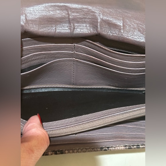 Vintage Gucci Python bamboo Wallet - Picture 5 of 16